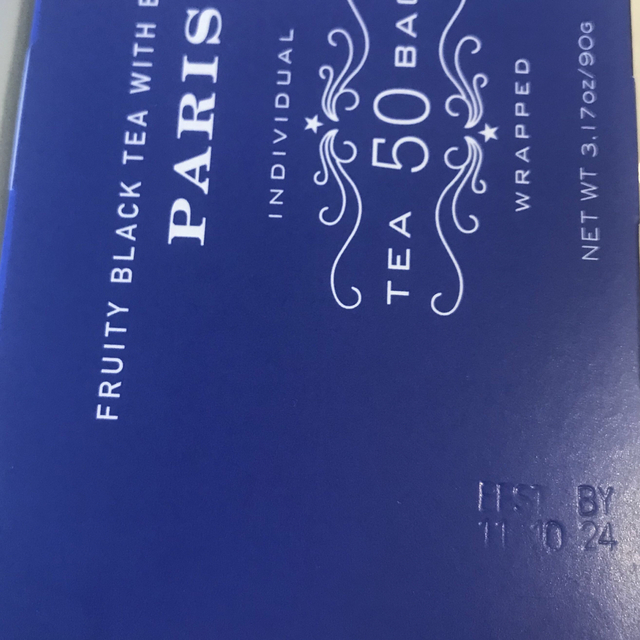 DEAN & DELUCA(ディーンアンドデルーカ)のハーニー＆サンズ Harney & Sons パリ 50ティーバッグ 食品/飲料/酒の飲料(茶)の商品写真