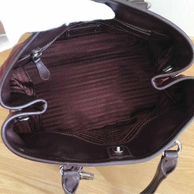 PRADA - 極美品 PRADA プラダ 2way ショルダーバッグ トートバッグの