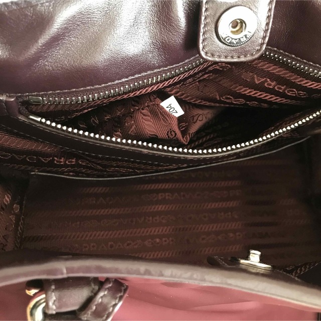 PRADA - 極美品 PRADA プラダ 2way ショルダーバッグ トートバッグの