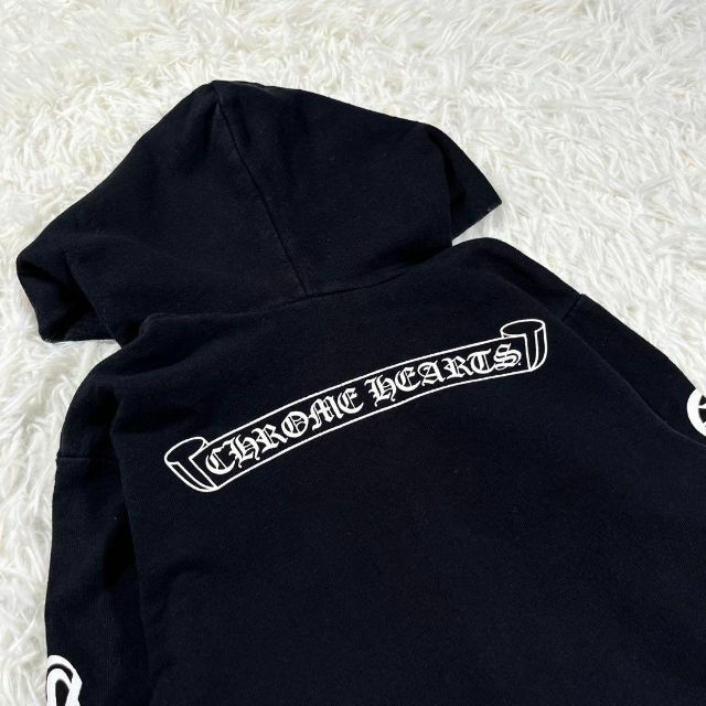 極美品✨CHROME HEARTS クロムハーツ キッズ シルバージップパーカー