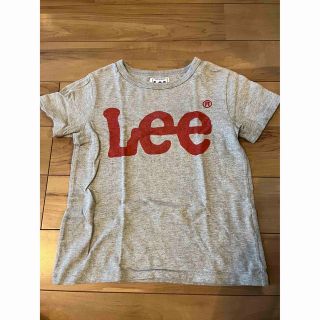 リー(Lee)のLEE リー　半袖Tシャツ　グレー　ロゴ　120cm(Tシャツ/カットソー)