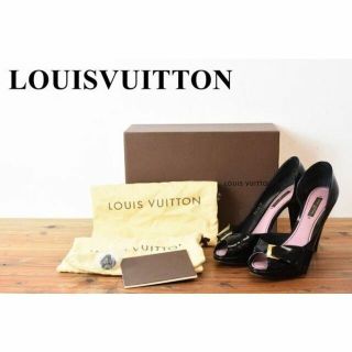 ルイヴィトン(LOUIS VUITTON)のAL BN0003 高級 箱付き LOUIS VUITTON ルイヴィトン(ハイヒール/パンプス)