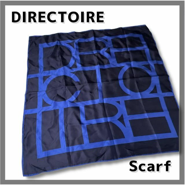 DIRECTOIRE(ディレクトワール)のDIRECTOIRE ディレクトワール　プリントスカーフ レディースのファッション小物(バンダナ/スカーフ)の商品写真