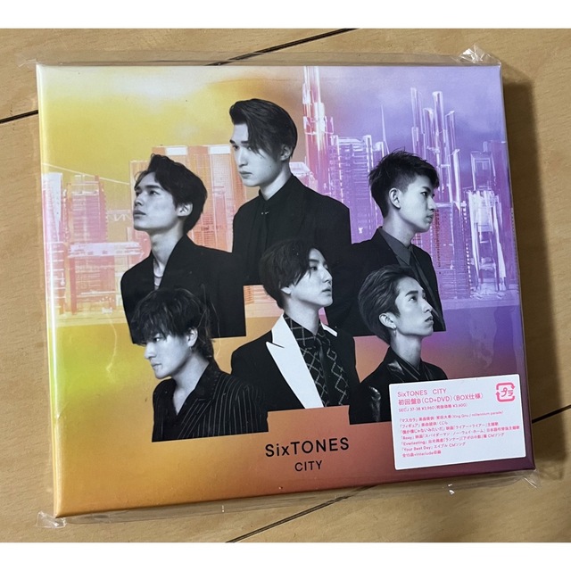 SixTONES(ストーンズ)の【新品】SixTONES CITY初回限定盤b DVD エンタメ/ホビーのCD(ポップス/ロック(邦楽))の商品写真