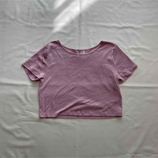 エイチアンドエム(H&M)のH＆M ショート丈 Tシャツ(Tシャツ(半袖/袖なし))