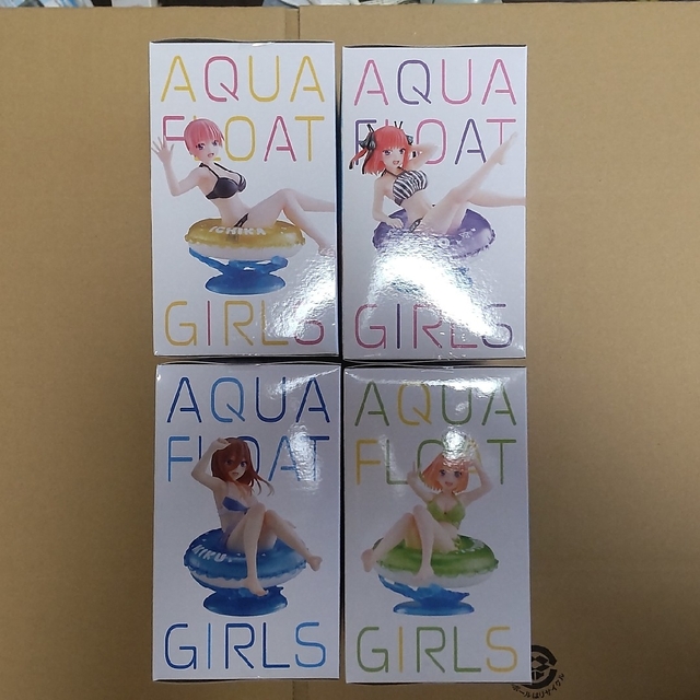 映画 五等分の花嫁 Aqua Float Girls フィギュア セット 1
