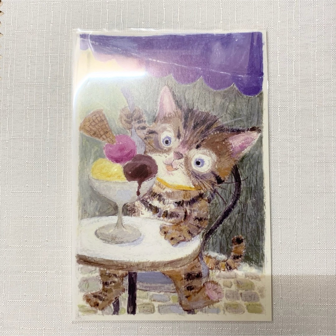 猫 ポストカード ① エンタメ/ホビーのコレクション(印刷物)の商品写真