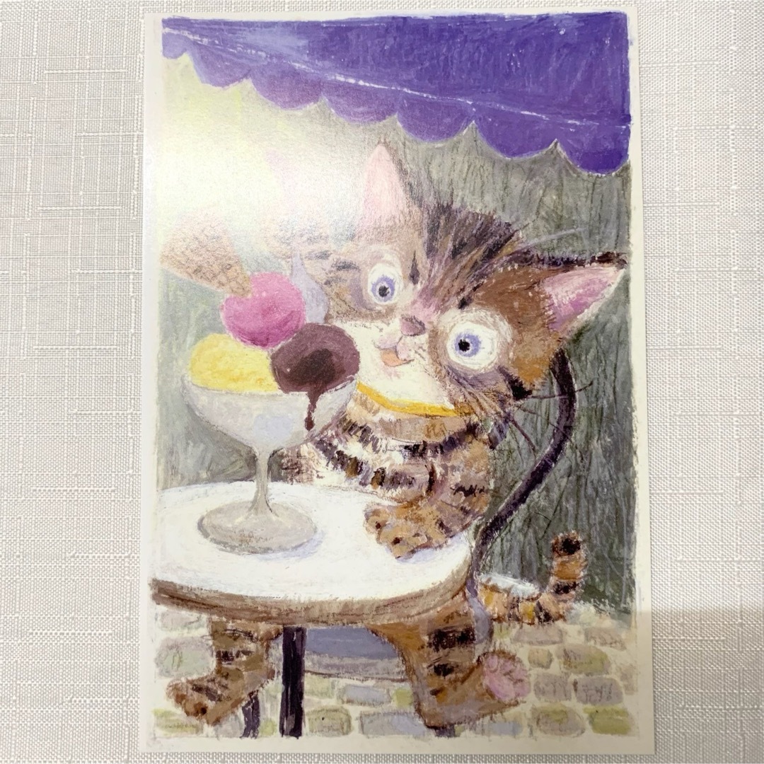 猫 ポストカード ① エンタメ/ホビーのコレクション(印刷物)の商品写真