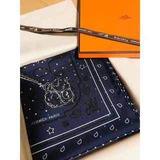 Hermes - エルメス シルクバンダナ プリュムティ 《レ・クレ》 新品の ...