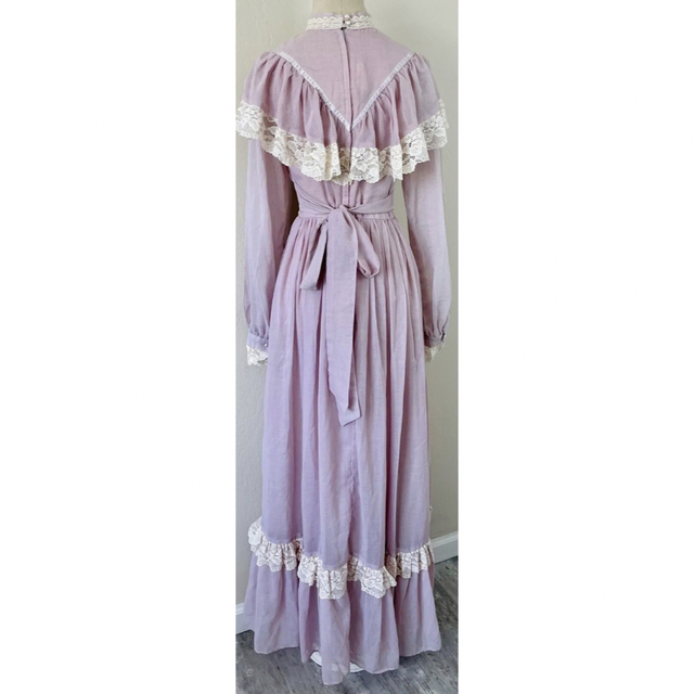 Gunne Sax ガニーサックス　ラベンダードレス レディース サイズ9