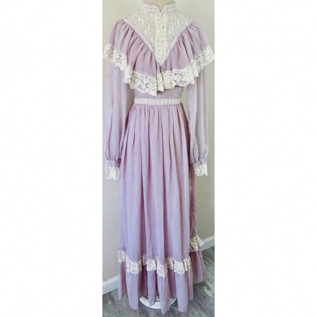 Gunne Sax ガニーサックス　ラベンダードレス レディース サイズ9