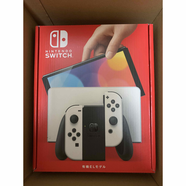 ホワイト保証あり【即日配送・新品未開封】Nintendo Switch 有機EL