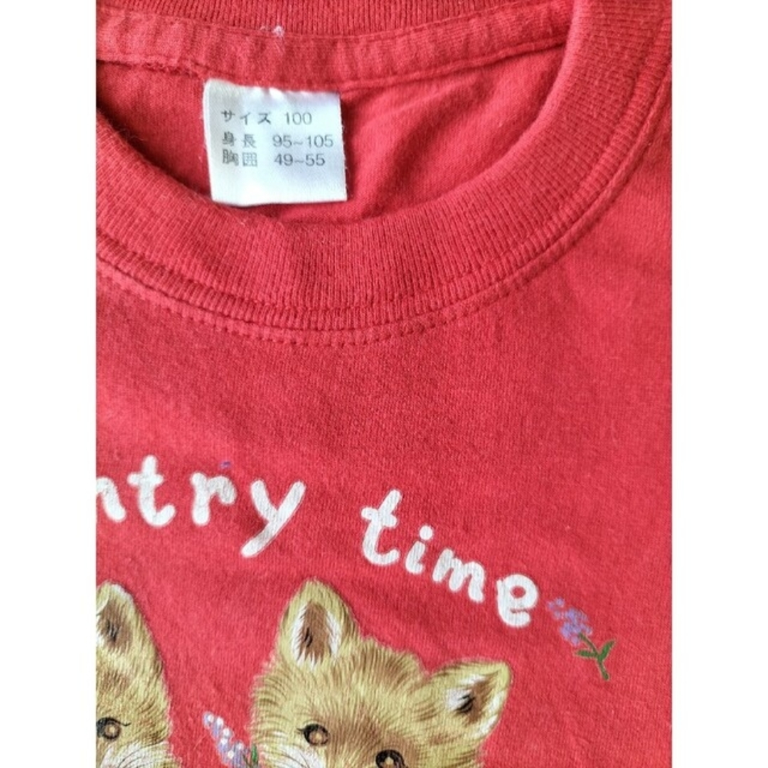 Skip Land(スキップランド)のタンクトップ、Tシャツセット100サイズ キッズ/ベビー/マタニティのキッズ服女の子用(90cm~)(Tシャツ/カットソー)の商品写真
