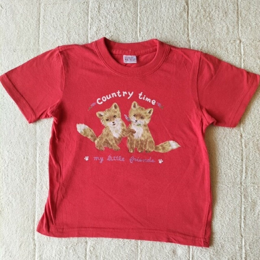 Skip Land(スキップランド)のタンクトップ、Tシャツセット100サイズ キッズ/ベビー/マタニティのキッズ服女の子用(90cm~)(Tシャツ/カットソー)の商品写真