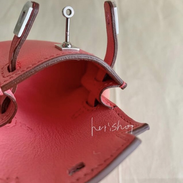 ファッション小物高級 レザー 手縫い ハンドメイド ミニ 本革 バッグチャーム キーホルダー 5