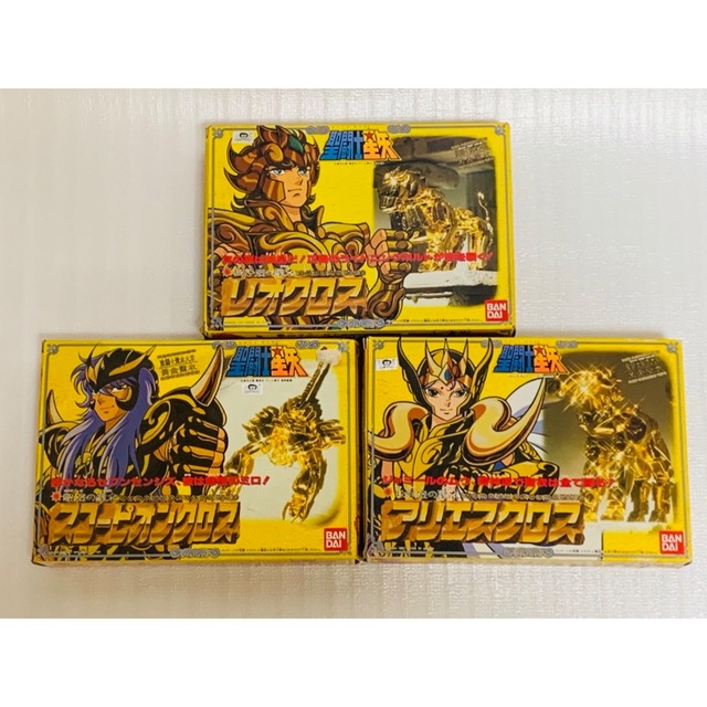 ✨美品✨聖闘士星矢/セイントクロスシリーズ/黄金聖衣 3点セット⭐即日