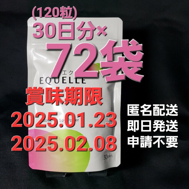 大塚製薬　エクエル　120粒　72袋