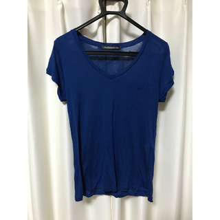 バレンシアガ(Balenciaga)のBalenciaga TS Tシャツ サイズ40ブルー　青　バレンシアガ(Tシャツ(半袖/袖なし))