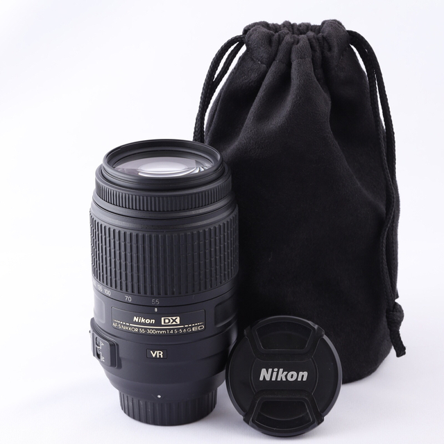 Nikon(ニコン)の170★AF-S 55-300mm★NIKONニコン★手ぶれ補正付き超望遠ズーム スマホ/家電/カメラのカメラ(レンズ(ズーム))の商品写真