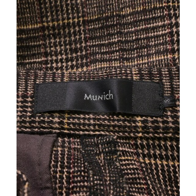 MUNICH(ミューニック)のMUNICH ロング・マキシ丈スカート S 茶xベージュ(チェック) 【古着】【中古】 レディースのスカート(ロングスカート)の商品写真