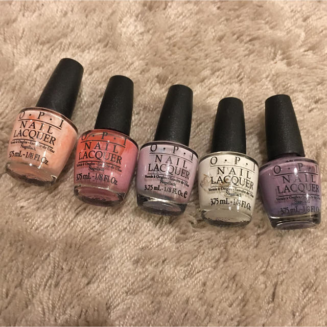 OPI(オーピーアイ)のOPI 3.75ml×5本 コスメ/美容のネイル(マニキュア)の商品写真