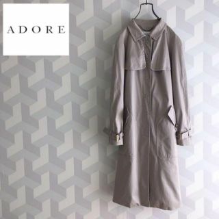 人気商品ランキング 【adore】光沢感日本製コットンスプリングロング