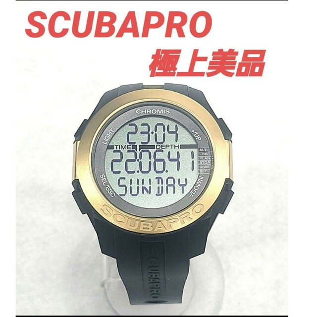 SCUBAPRO(スキューバプロ)の超美品 スキューバプロ クロミス ダイブコンピューター  スキューバ ダイビング スポーツ/アウトドアのスポーツ/アウトドア その他(マリン/スイミング)の商品写真