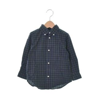 ラルフローレン(Ralph Lauren)のRalph Lauren ラルフローレン シャツ 100 紺x緑x黄(チェック) 【古着】【中古】(ブラウス)