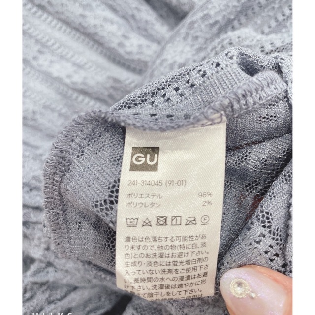 GU(ジーユー)のGU   レースTOPS レディースのトップス(カットソー(長袖/七分))の商品写真