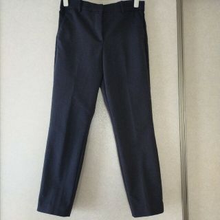 H&M グレー　テーパード　クロップドパンツ　36