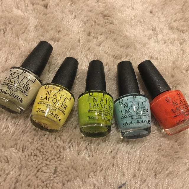 OPI(オーピーアイ)のOPI 3.75ml×5本 コスメ/美容のネイル(マニキュア)の商品写真