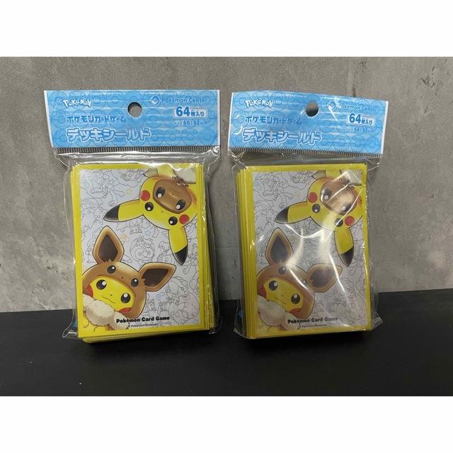 ポケモンカードゲーム デッキシールド FAN OF PIKACHU&EIEVUI ポケモンカードゲーム デッキシールド FAN OF PIKACHU&EIEVUI