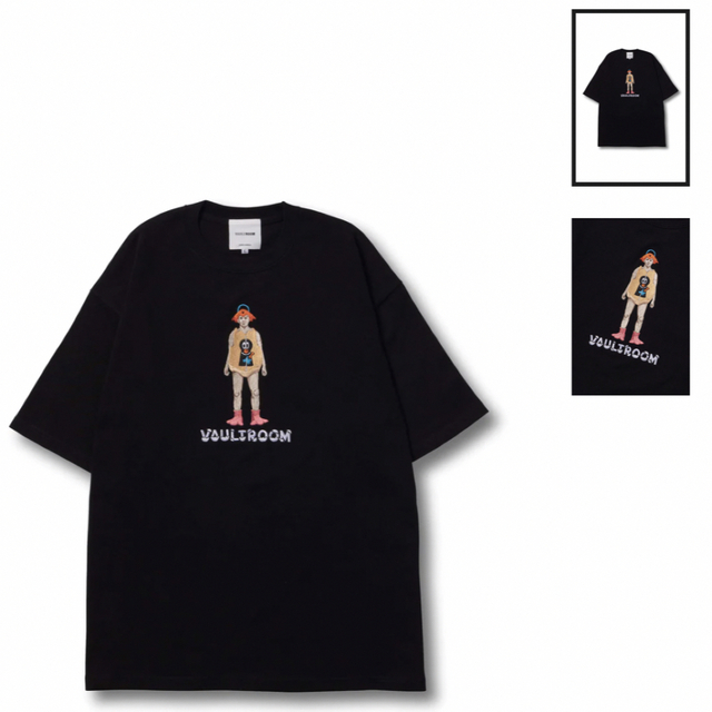 vaultroom EGG SUITS TEE / BLK Tシャツ Mサイズ