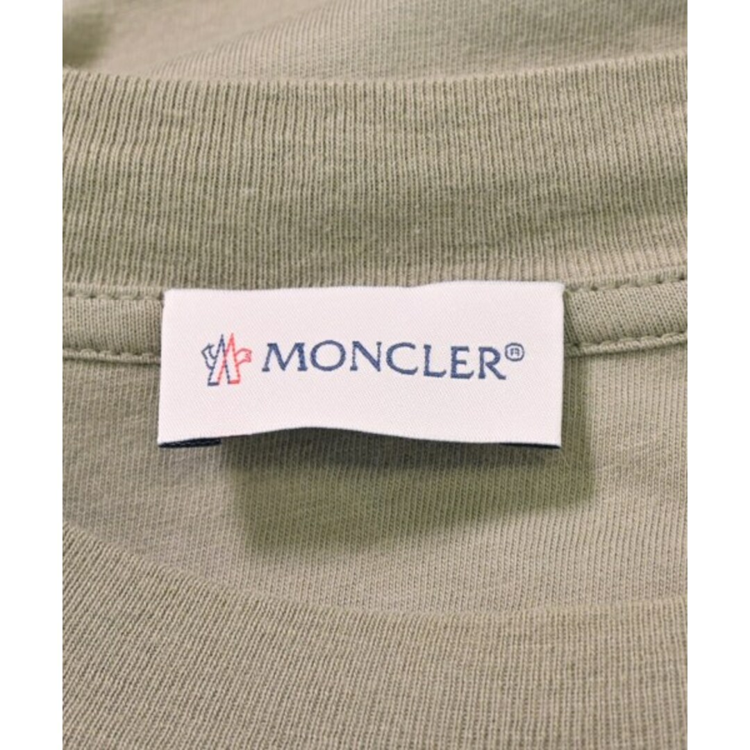 MONCLER(モンクレール)のMONCLER モンクレール Tシャツ・カットソー XXL カーキ 【古着】【中古】 メンズのトップス(Tシャツ/カットソー(半袖/袖なし))の商品写真