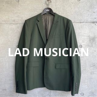 ラッドミュージシャン(LAD MUSICIAN)のラッドミュージシャン カーキ ウールテーラードジャケット 定価56,000円(テーラードジャケット)