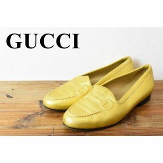 グッチ(Gucci)のAL BP0018 GUCCI グッチ レディース レザー ビットローファー(ハイヒール/パンプス)