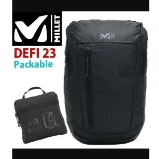 ミレー(MILLET)のMILLET DEFI23 折りたたみリュック(バッグパック/リュック)