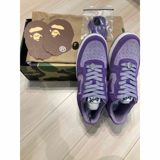 A BATHING APE BAPE STA #3 27cm PURPLE