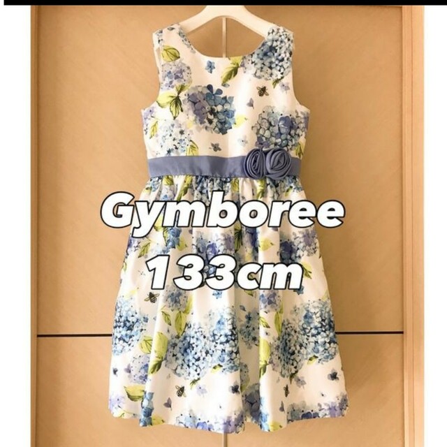 GYMBOREE(ジンボリー)のジンボリー ドレス 紫陽花 Floral Dress 129.5-137cm キッズ/ベビー/マタニティのキッズ服女の子用(90cm~)(ドレス/フォーマル)の商品写真