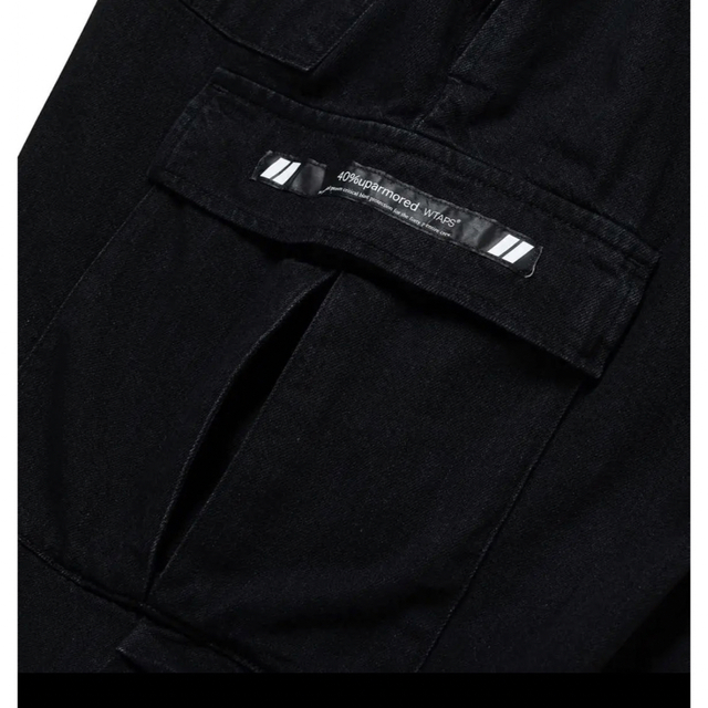 W)taps(ダブルタップス)の新品 WTAPS MILT2001 TROUSERS DENIM BLACK M メンズのパンツ(デニム/ジーンズ)の商品写真