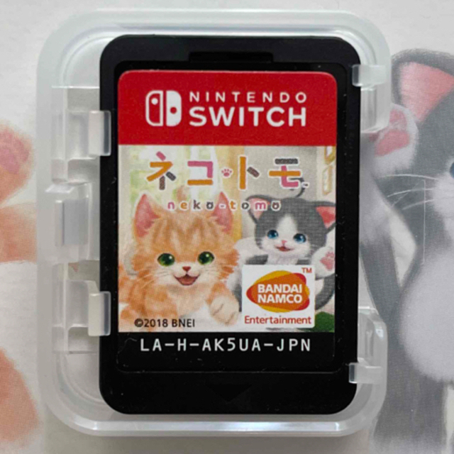 Nintendo Switch(ニンテンドースイッチ)の【美品】ネト・トモ（ネコトモ）　Switch エンタメ/ホビーのゲームソフト/ゲーム機本体(家庭用ゲームソフト)の商品写真