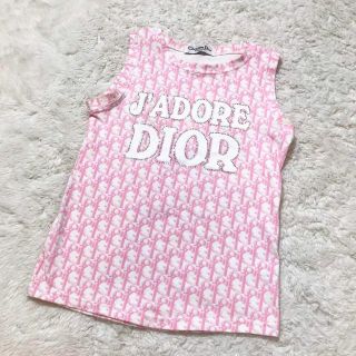 Dior トロッター柄　タンクトップ