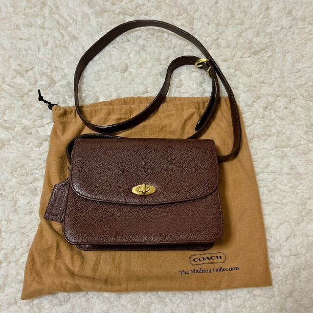 極美品 COACH オールドコーチ ターンロック ミニショルダー 4400