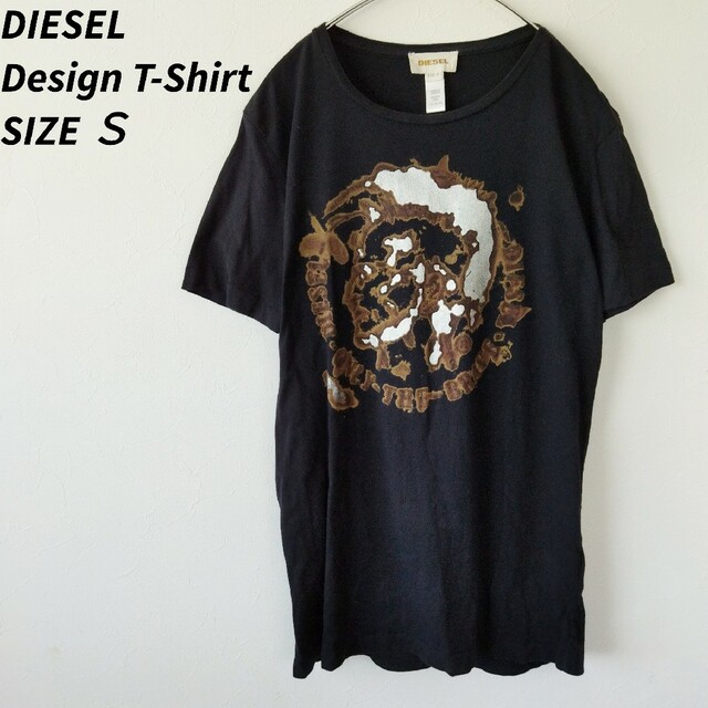 DIESEL(ディーゼル)の美品　DIESEL　ディーゼル　Tシャツ　ティーシャツ　ビッグロゴ　デカロゴ メンズのトップス(Tシャツ/カットソー(半袖/袖なし))の商品写真