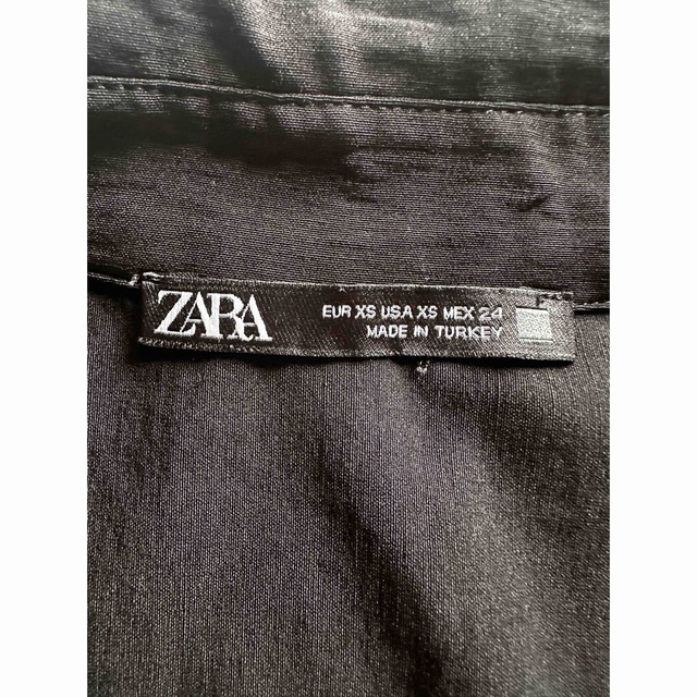 ZARA(ザラ)のZARA ミディ丈テーラードワンピース　XS レディースのワンピース(ロングワンピース/マキシワンピース)の商品写真