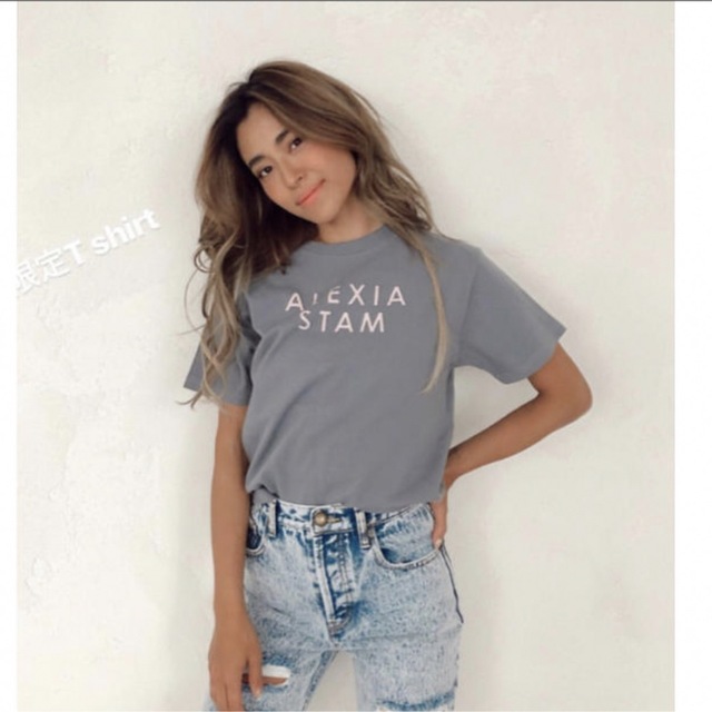 ALEXIA STAM(アリシアスタン)のALEXIASTAM福岡限定Tシャツ レディースのトップス(Tシャツ(半袖/袖なし))の商品写真