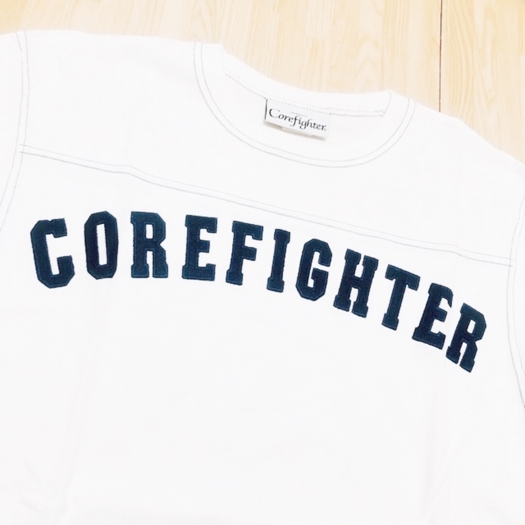 即購入可【RARE】corefighter L/S WHITE コアファイター