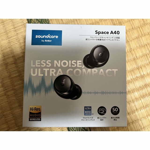 Anker soundcore SPACE A40 BLACK - ヘッドフォン/イヤフォン