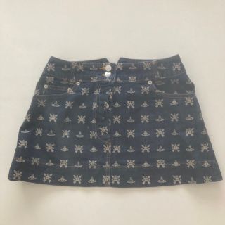 ヴィヴィアンウエストウッド(Vivienne Westwood)の【vivienne westwood】ヴィヴィアンデニムミニスカート(ミニスカート)