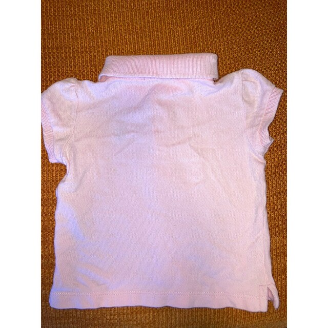 女の子ポロシャツ80 キッズ/ベビー/マタニティのベビー服(~85cm)(シャツ/カットソー)の商品写真